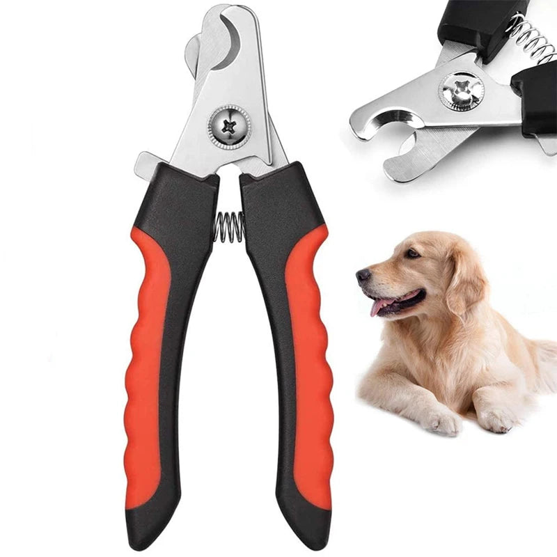 Stainless Pet Nail Clippers with Guard
