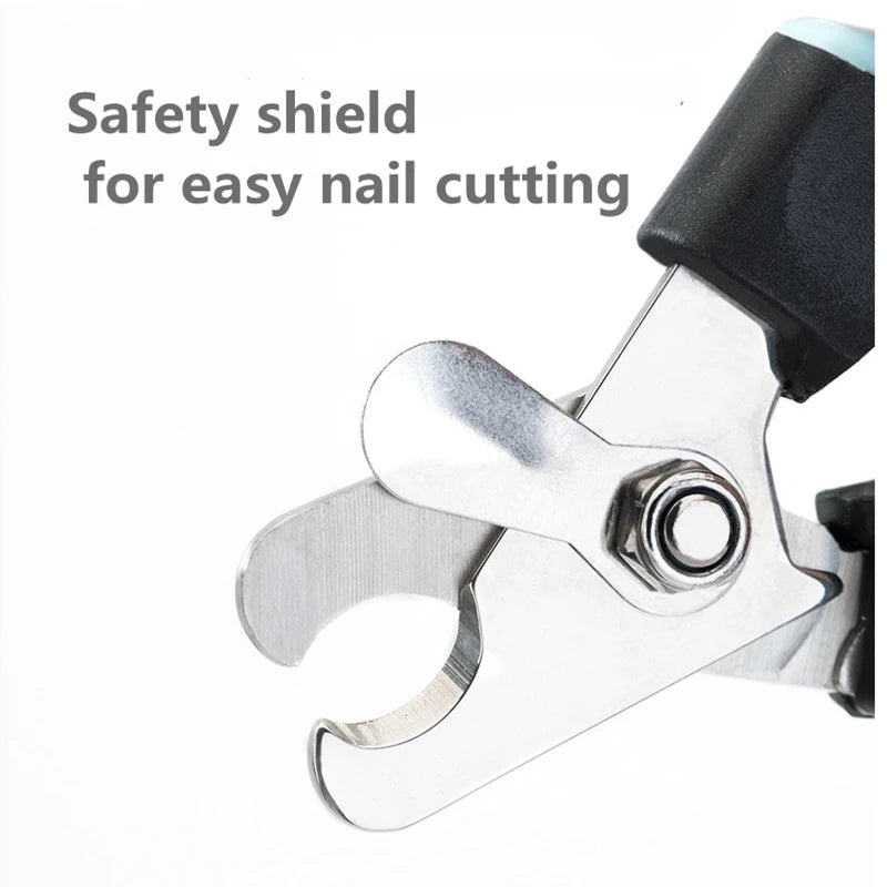 Stainless Pet Nail Clippers with Guard