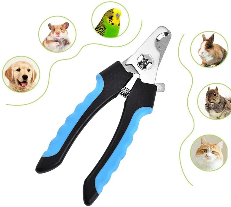 Stainless Pet Nail Clippers with Guard