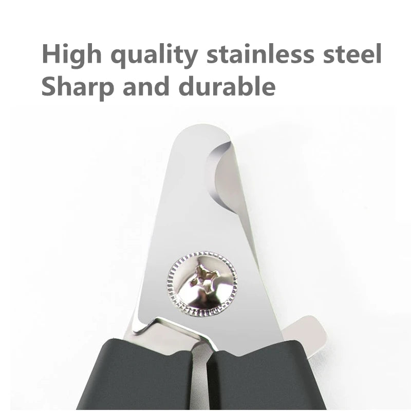 Stainless Pet Nail Clippers with Guard