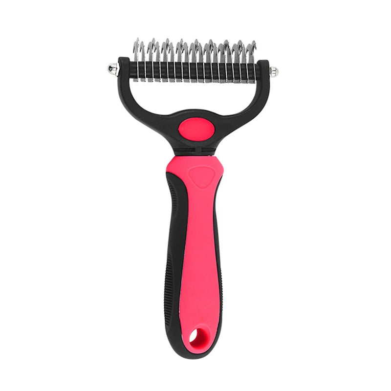 Pet Deshedding Comb & Fur Remover