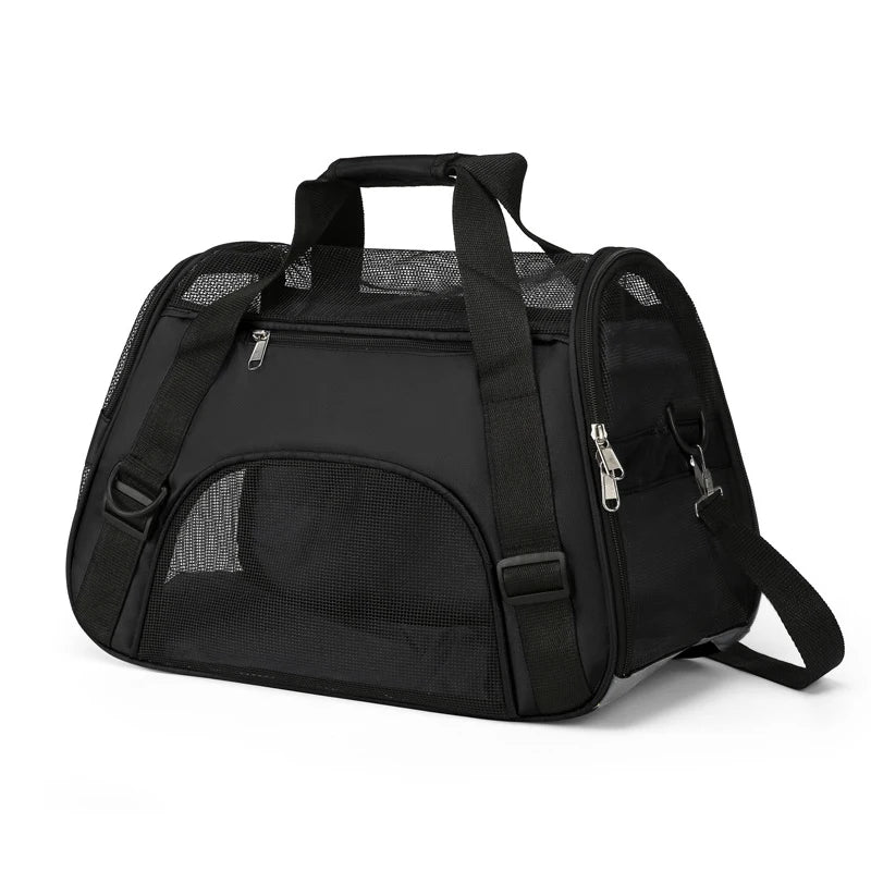 Foldable Mesh Pet Carrier Bag