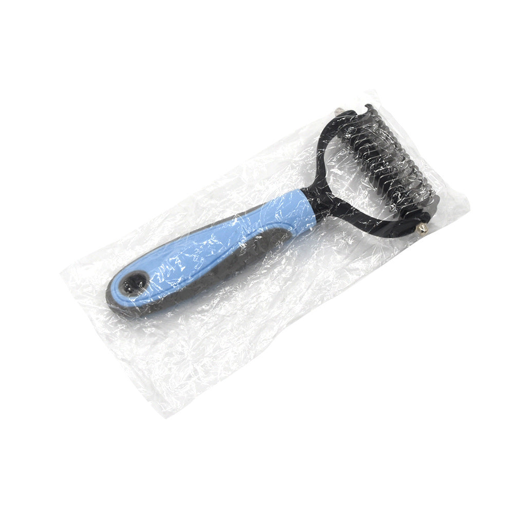 Pet Deshedding Comb & Fur Remover
