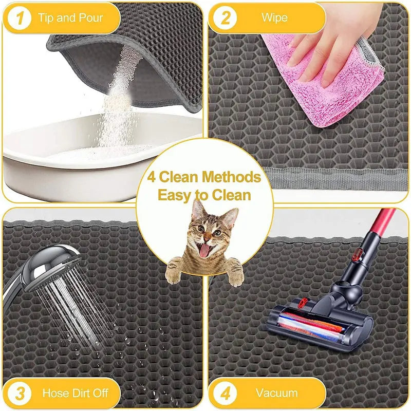 Double-Layer Litter Catch Mat