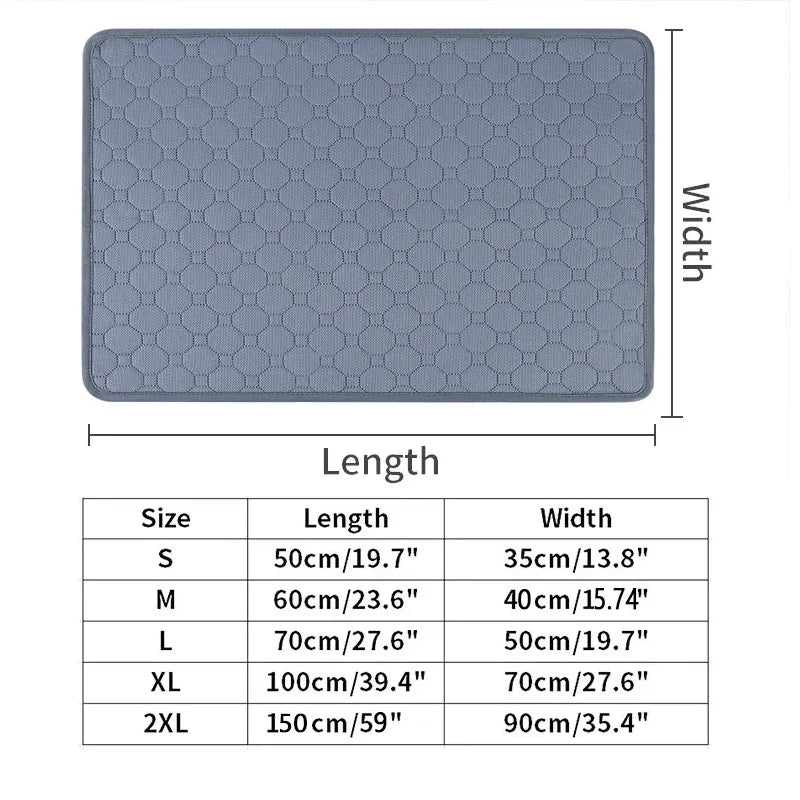 Washable Pet Pee Pads – Reusable