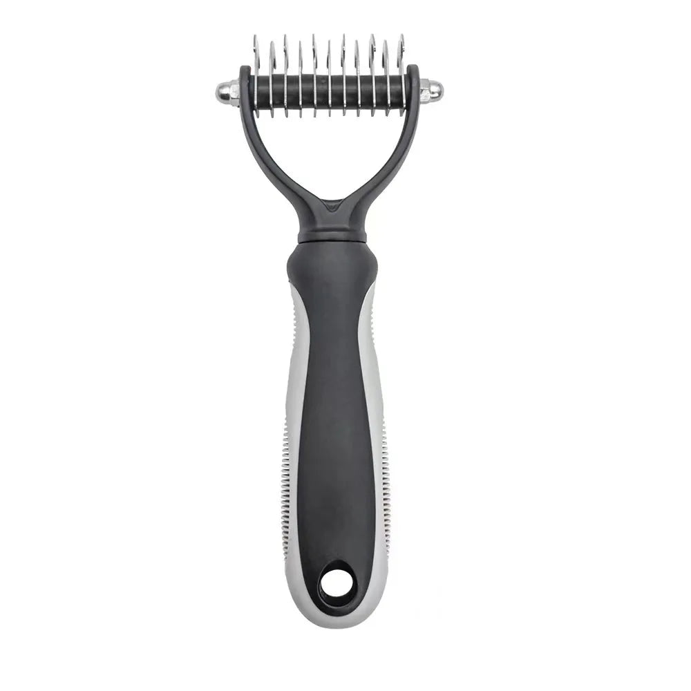 Pet Deshedding Comb & Fur Remover