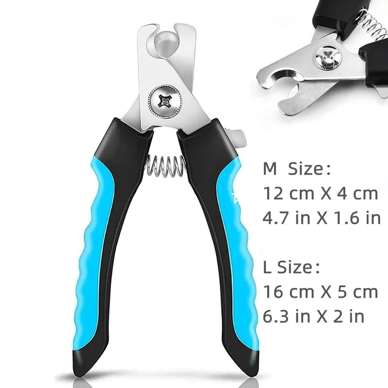 Stainless Pet Nail Clippers with Guard