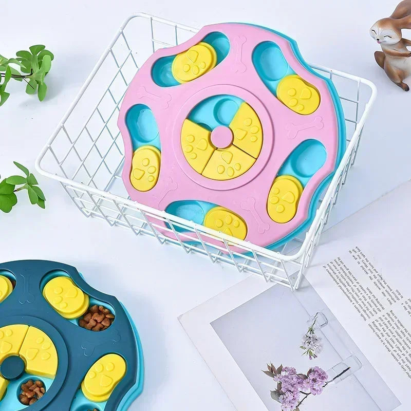 Interactive Puzzle Feeder Bowl