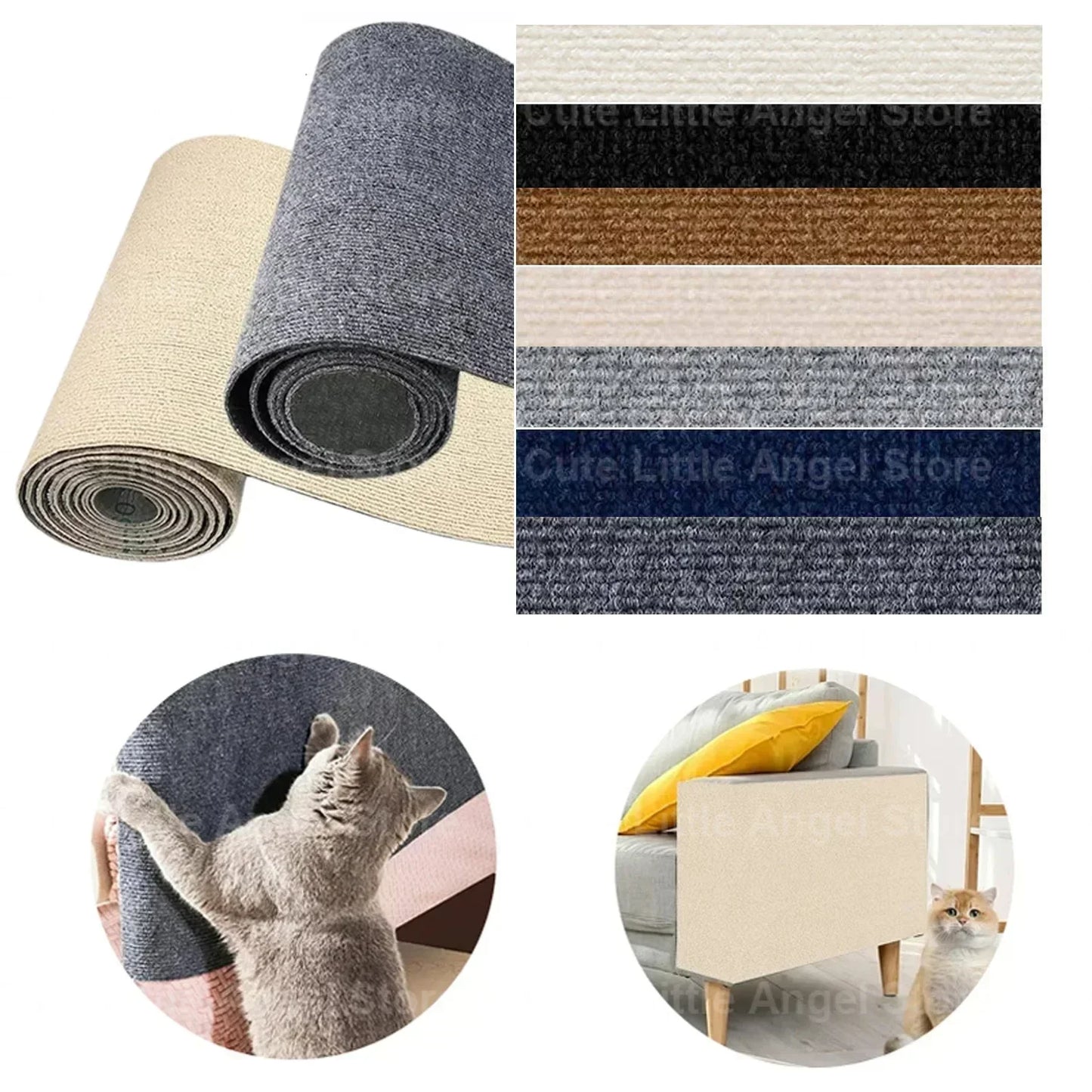 Cat Scratch Guard – Stick-On Furniture Protector