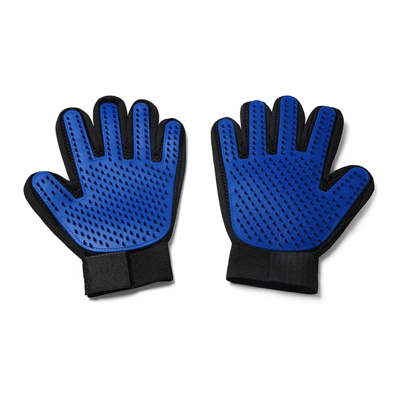 Silicone Grooming Gloves for Dogs & Cats