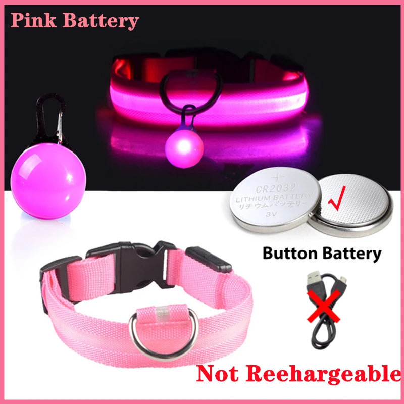 Glowing Dog Collar