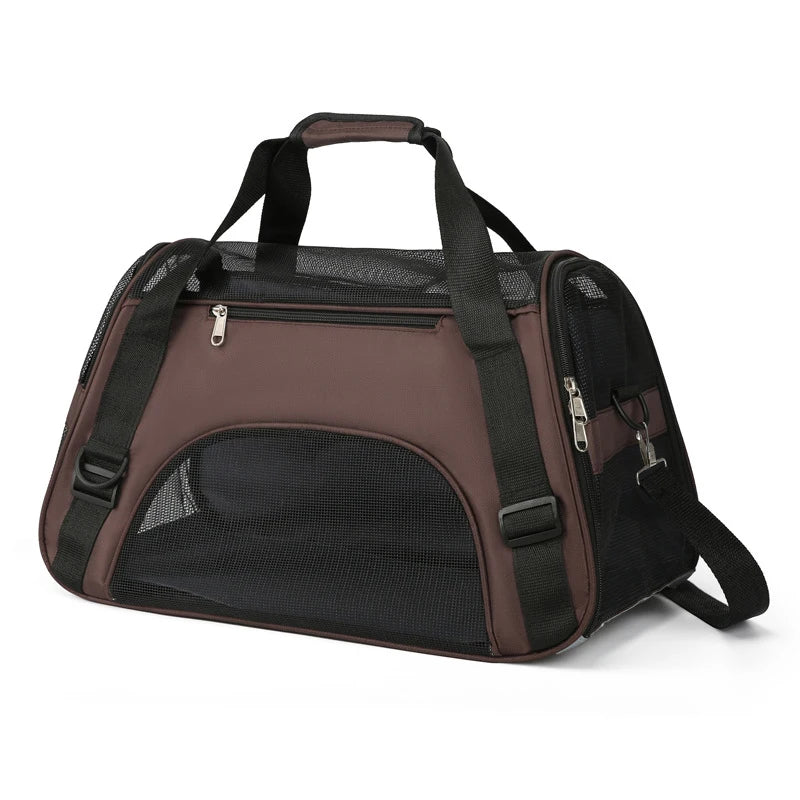 Foldable Mesh Pet Carrier Bag