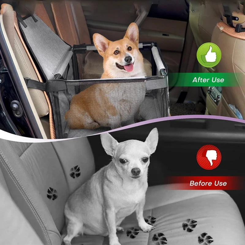 Foldable Dog Car Seat Cover