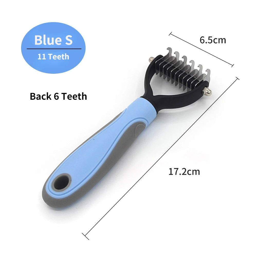 Pet Deshedding Comb & Fur Remover