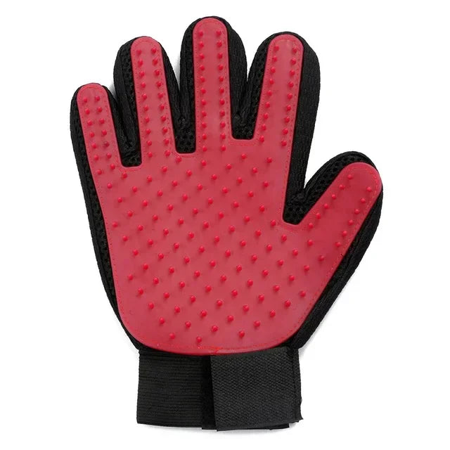 Silicone Grooming Gloves for Dogs & Cats
