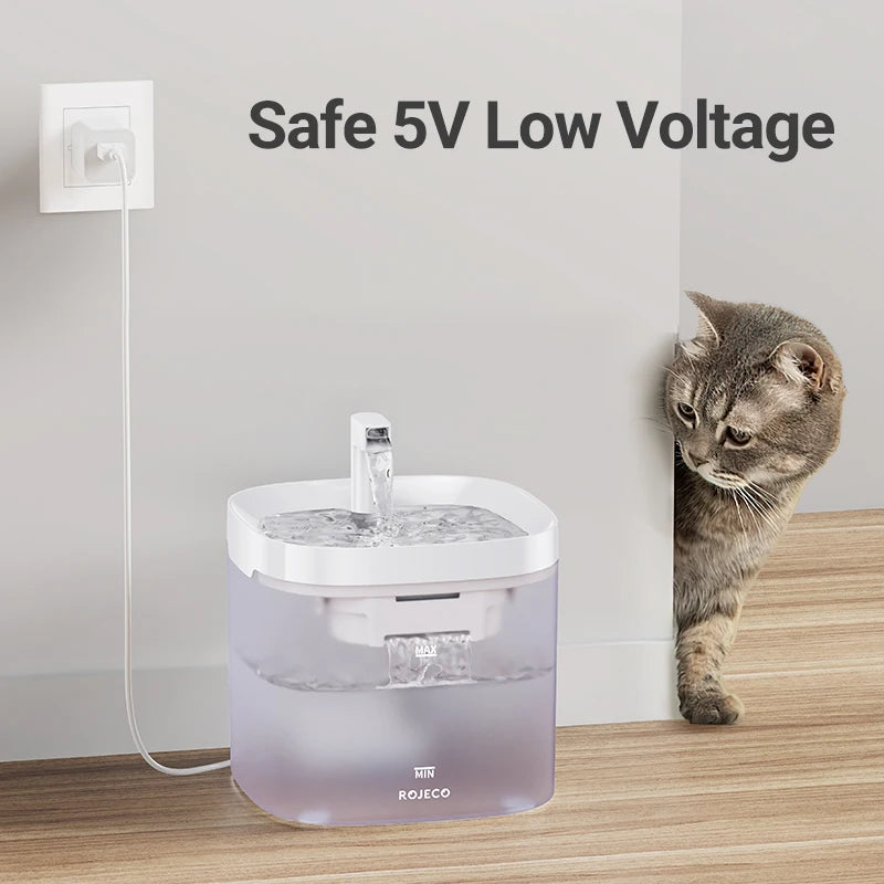 Smart Pet Water Fountain with Filter