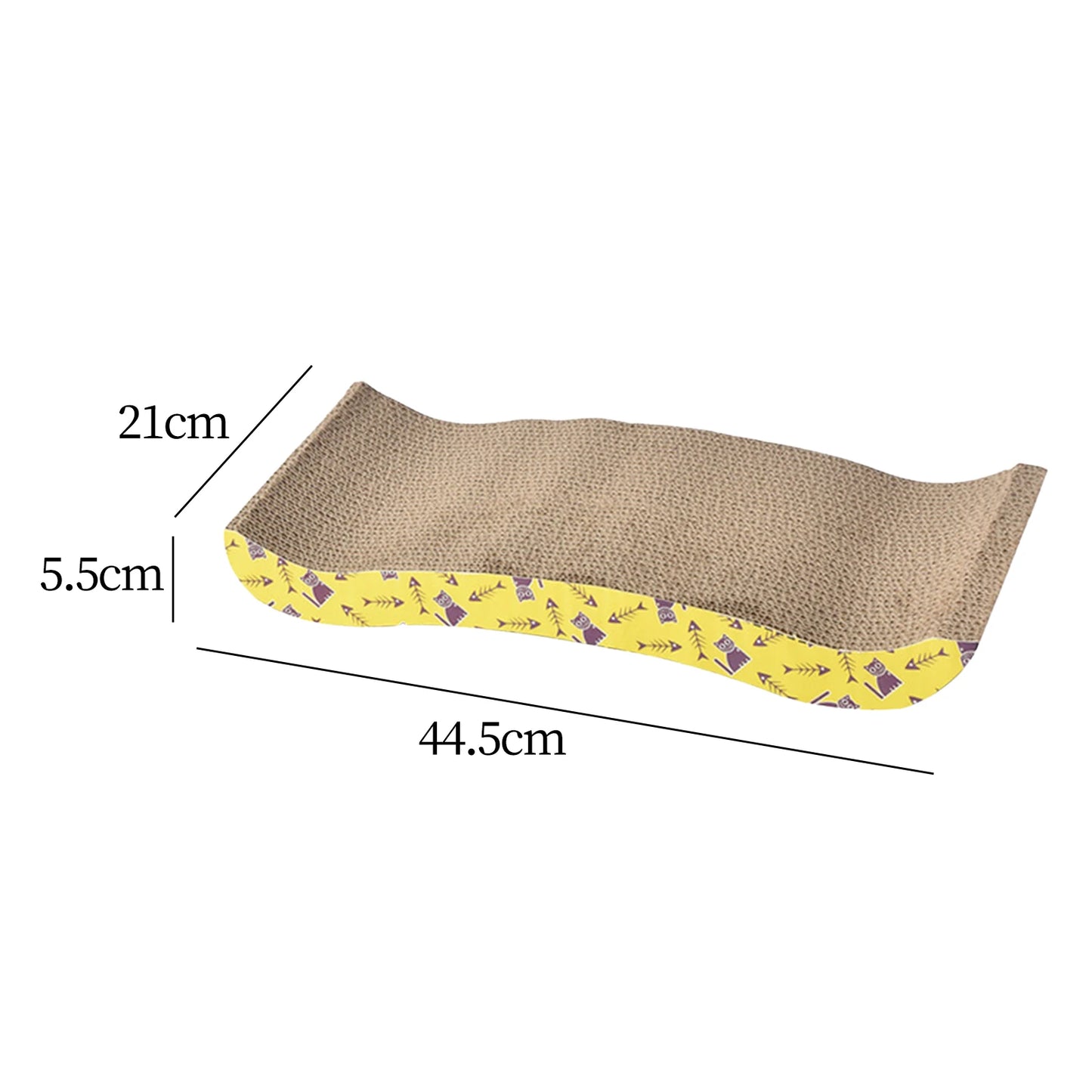 Cat Scratcher Lounge – Durable Cardboard Bed