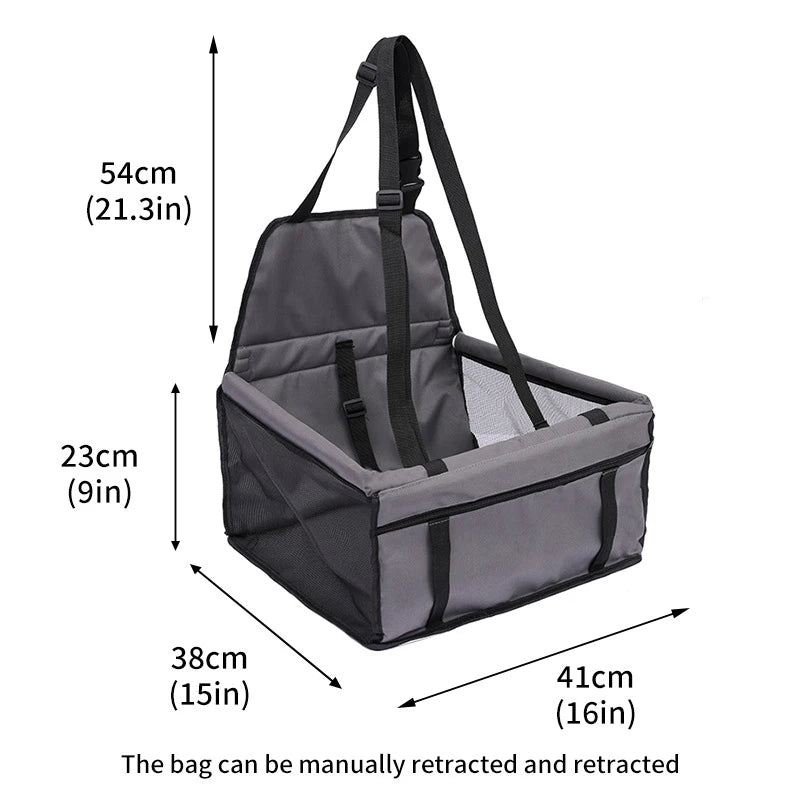 Foldable Dog Car Seat Cover