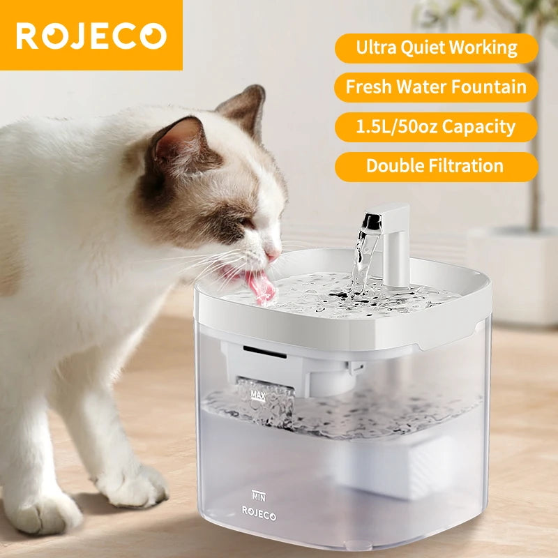 Smart Pet Water Fountain with Filter