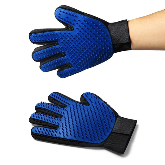 Silicone Grooming Gloves for Dogs & Cats