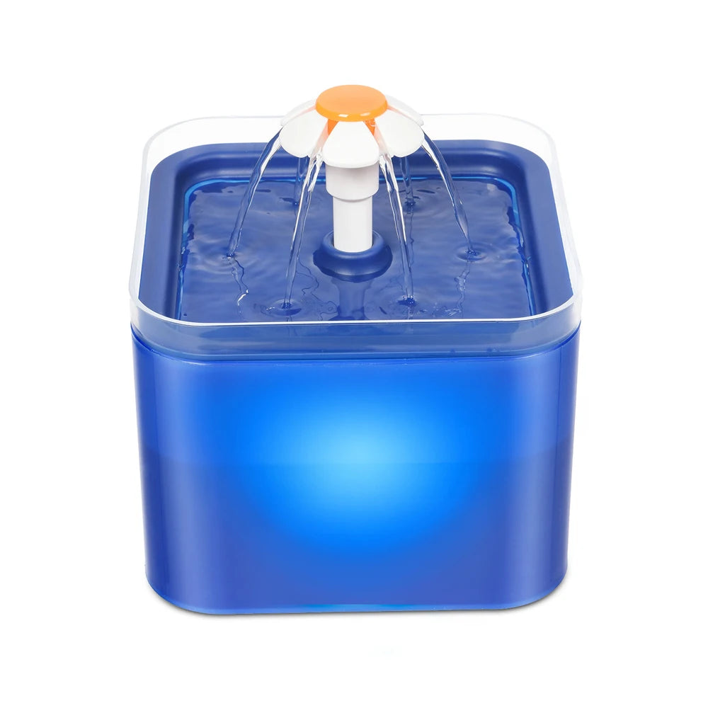 Pet Water Fountain with Light