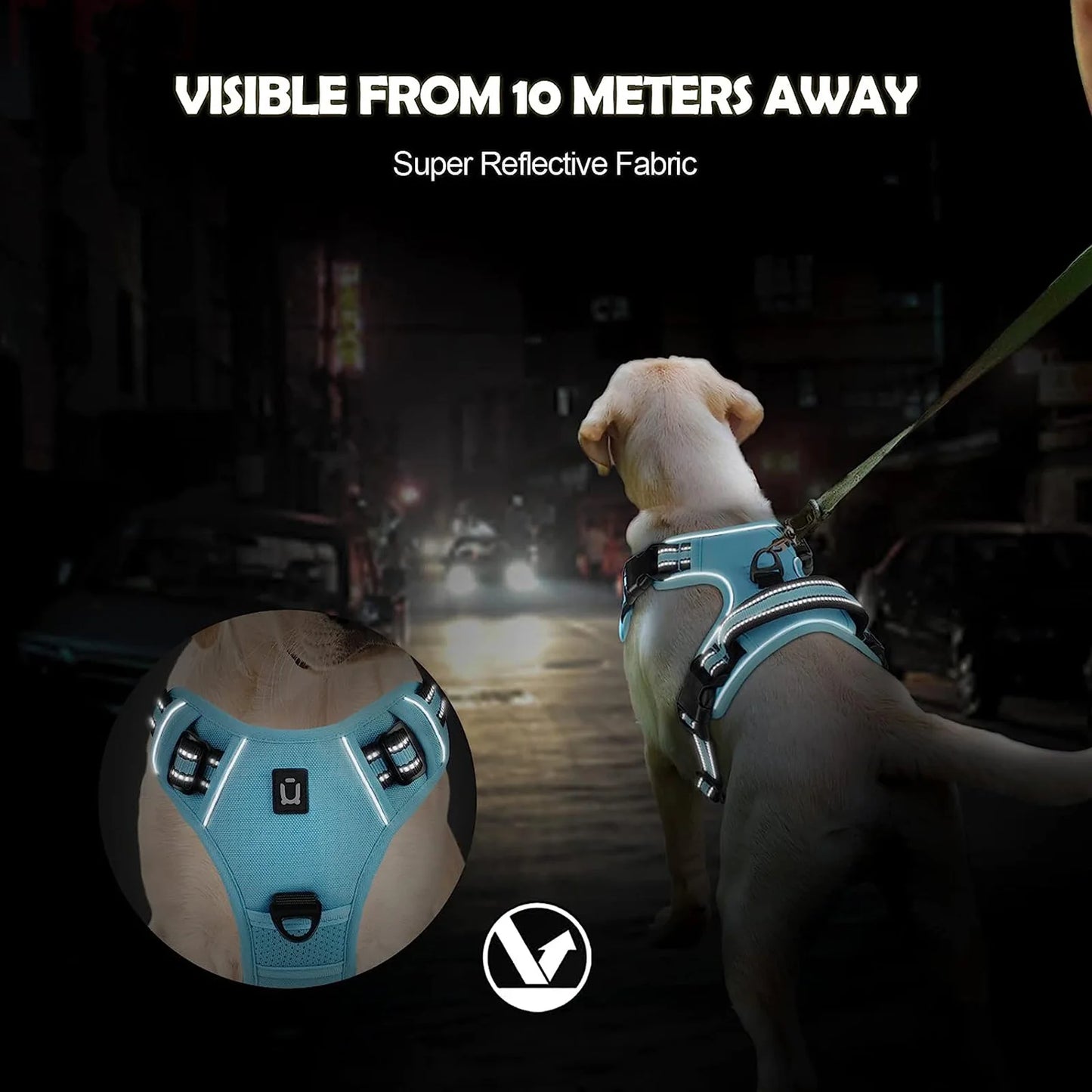 Adjustable No-Pull Pet Harness