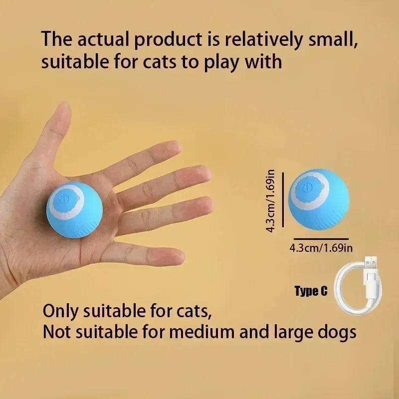 Cat Rolling Ball Toy