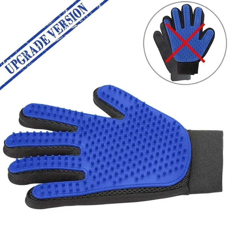 Silicone Grooming Gloves for Dogs & Cats