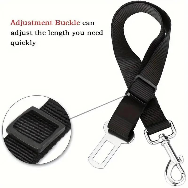 Adjustable Reflective Pet Car Seat Belt