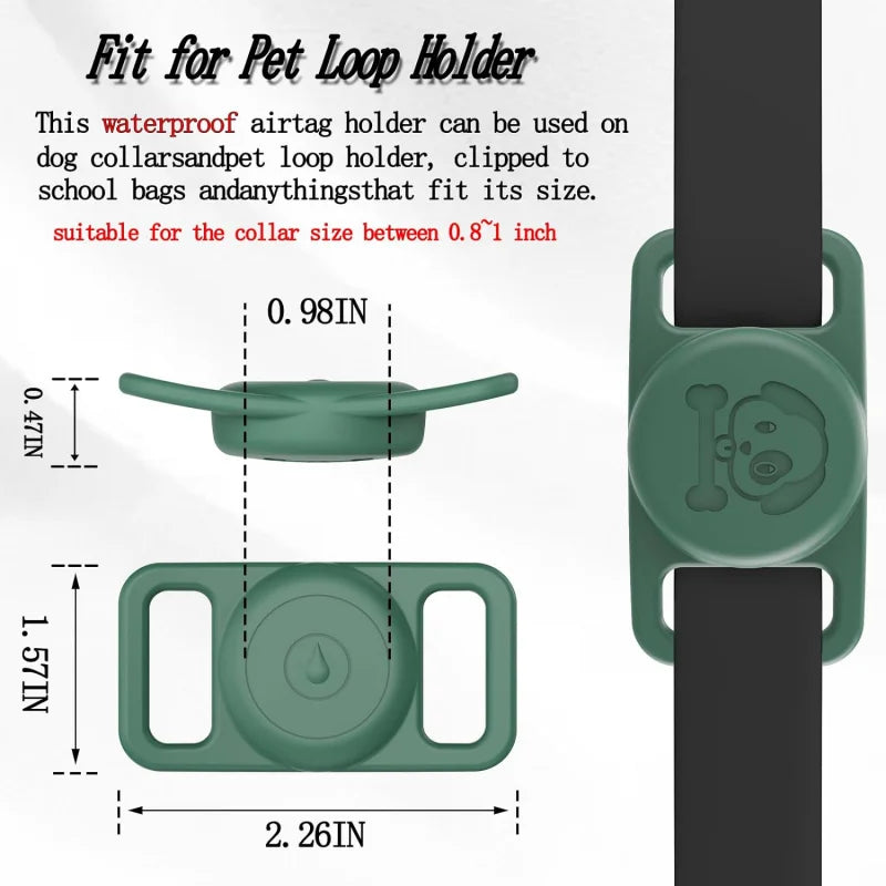 AirTag Dog Holder on Collars