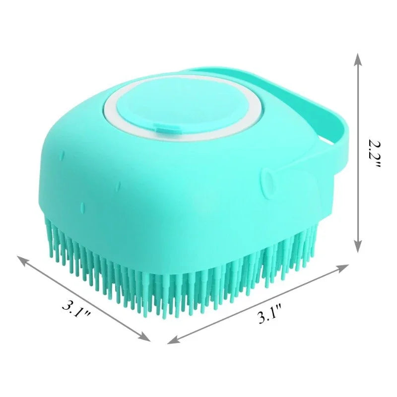 Soft Silicone Pet Bath Brush