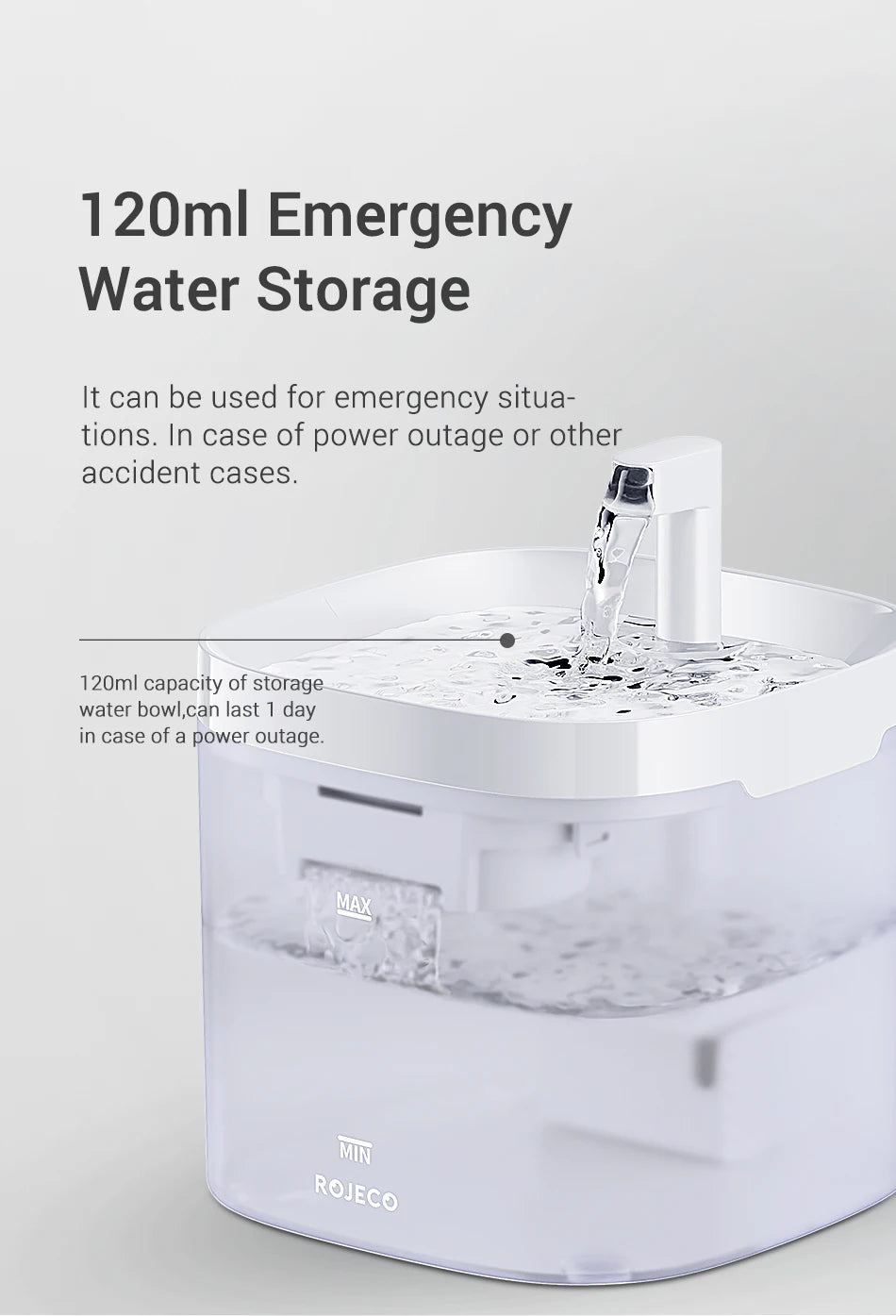 Smart Pet Water Fountain with Filter