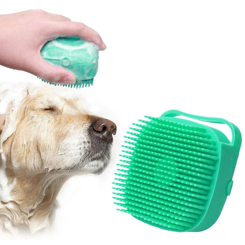 Soft Silicone Pet Bath Brush