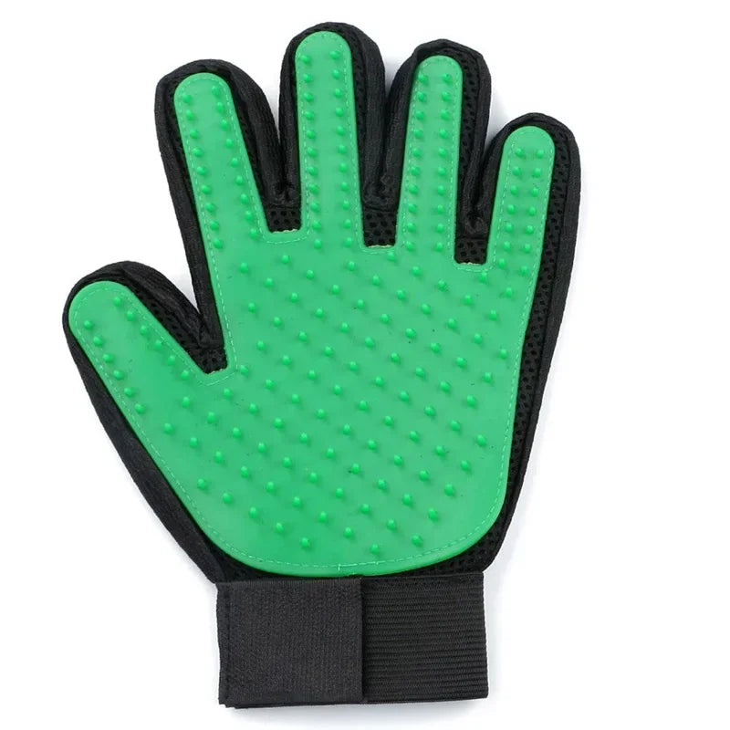 Silicone Grooming Gloves for Dogs & Cats