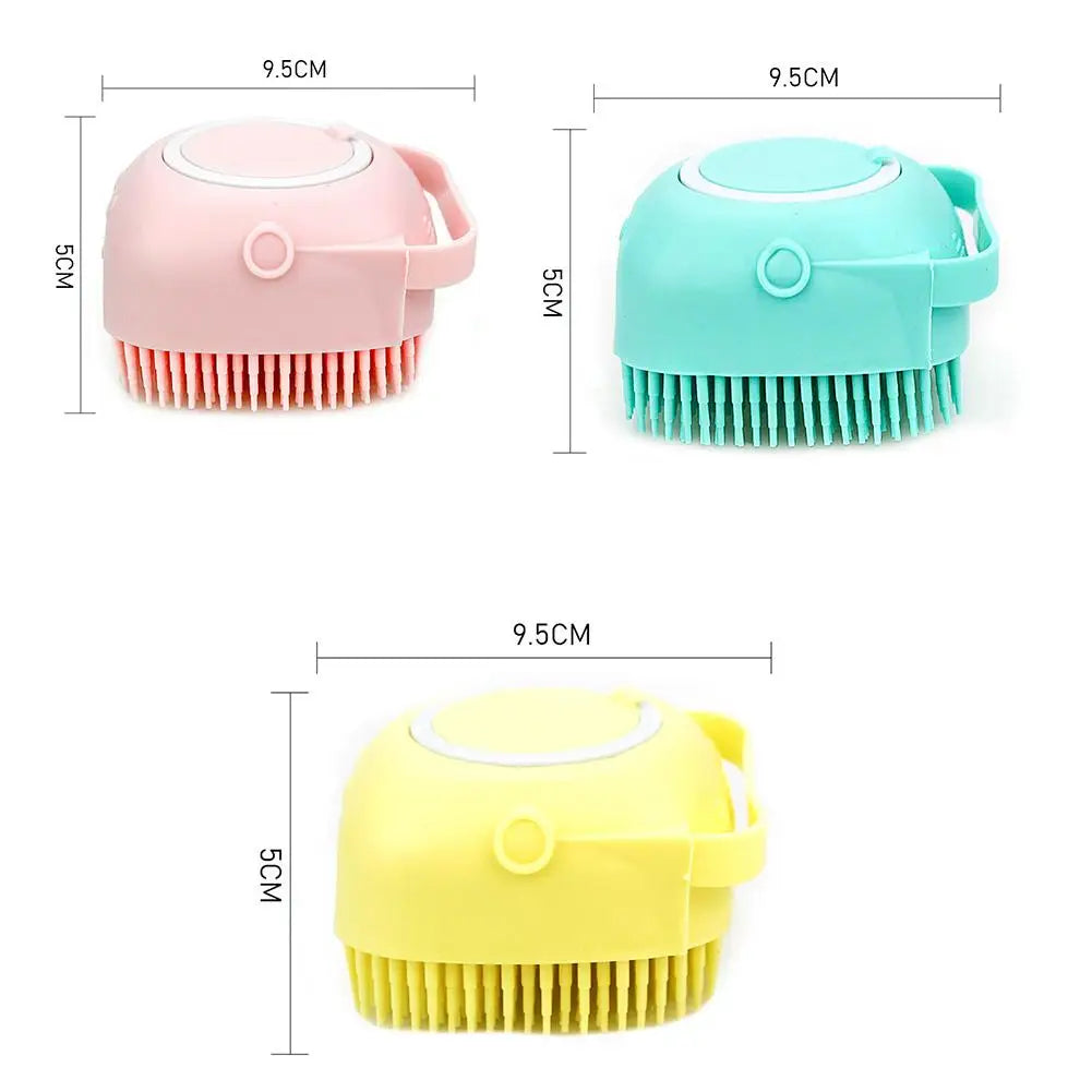 Soft Silicone Pet Bath Brush