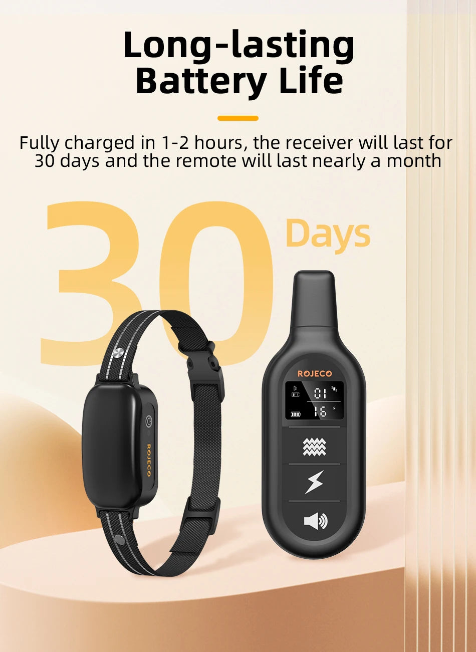 Rechargeable Pet Training Collar