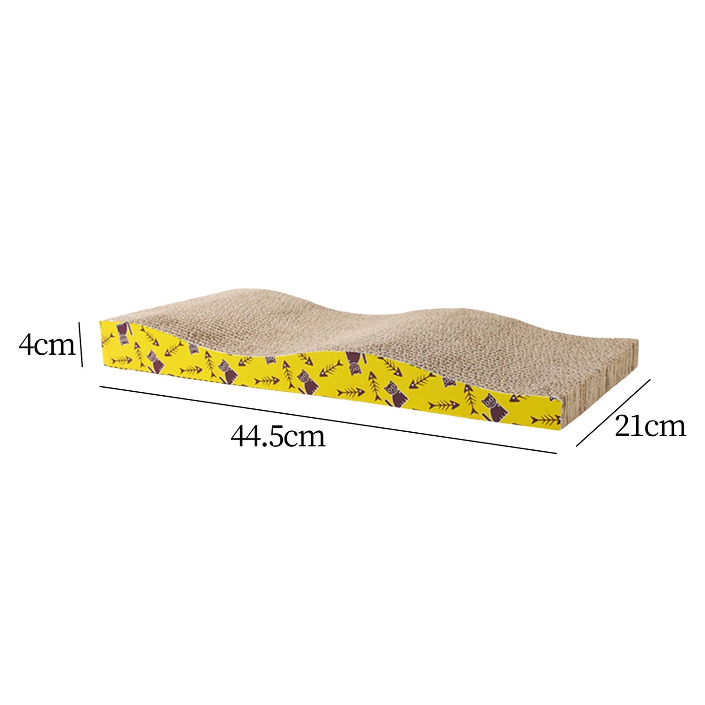 Cat Scratcher Lounge – Durable Cardboard Bed