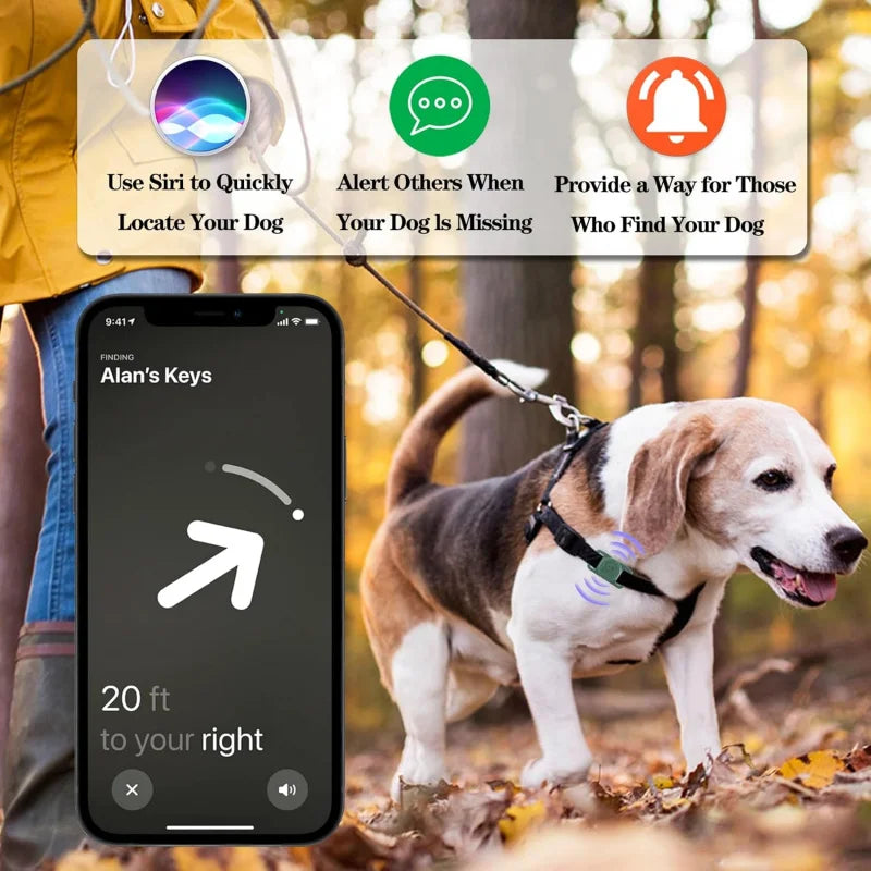 AirTag Dog Holder on Collars
