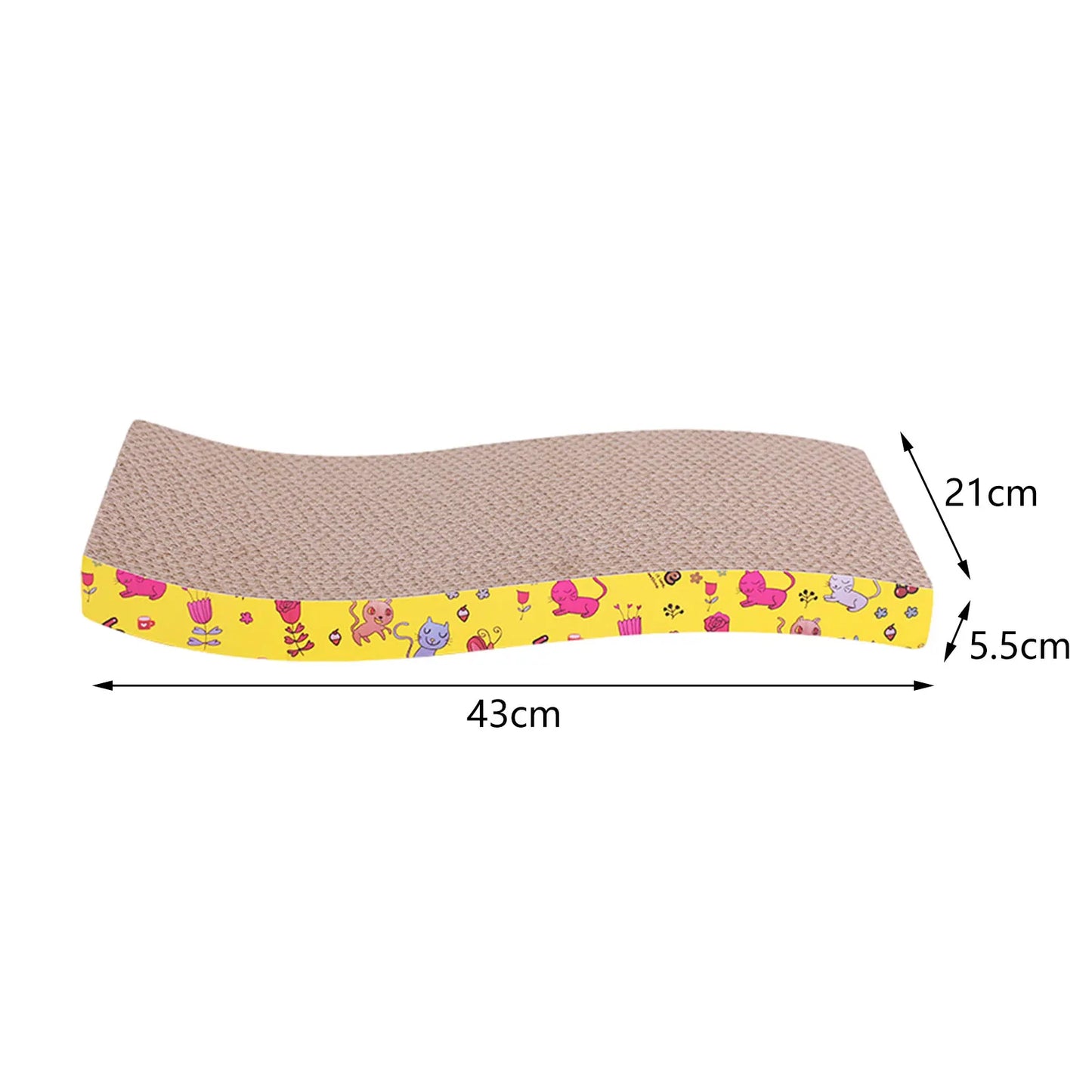 Cat Scratcher Lounge – Durable Cardboard Bed
