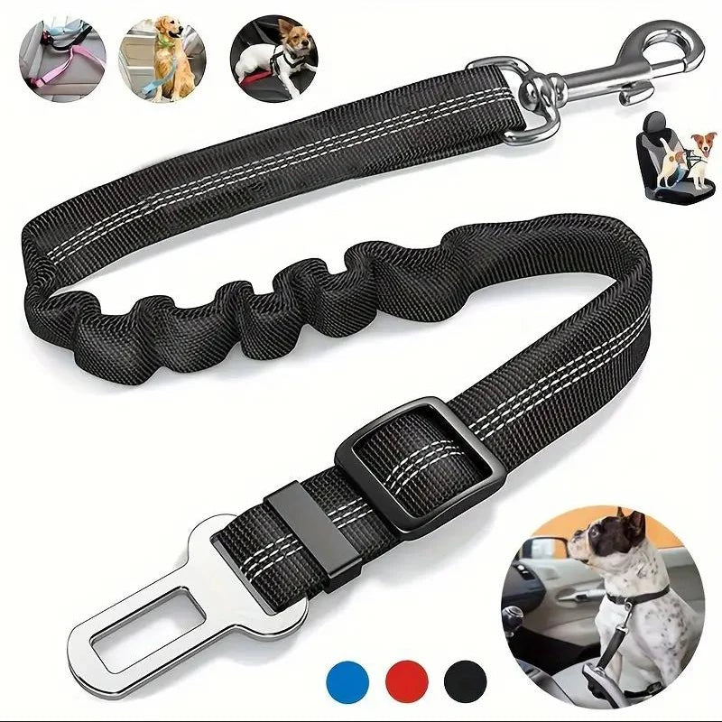 Adjustable Reflective Pet Car Seat Belt