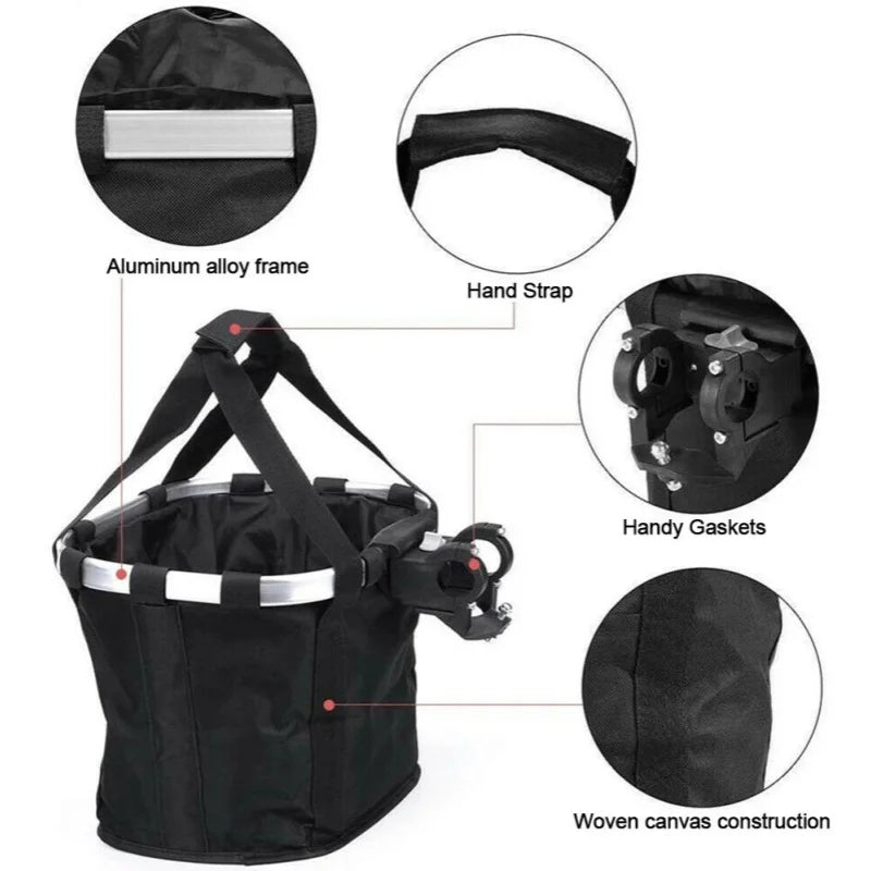 Bike Basket Carrier for Small Pets