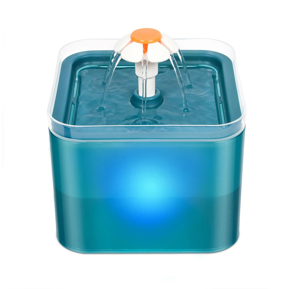 Pet Water Fountain with Light